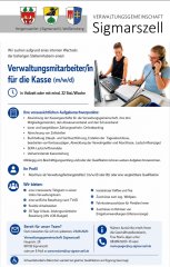 Stellenausschreibung Kasse